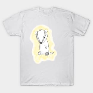 A yellow badger T-Shirt